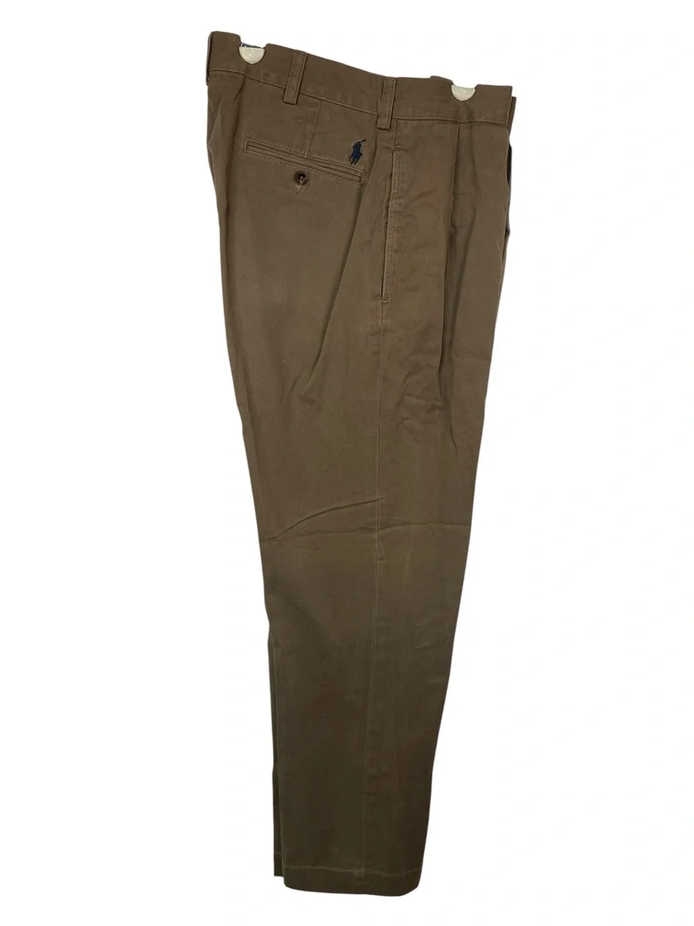 Polo by Ralph Lauren Olive Brown Pleated Pants Men’s 34x32